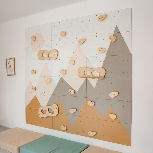 Kinderzimmer Kletterwand
