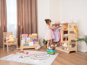 Wir schaffen eine Montessori-Umgebung zu Hause: Gestalten eines interessanten Lernraums.