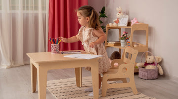 Die Geheimnisse der Auswahl von richtigen Möbeln für einen Lernraum nach der Montessori-Methode