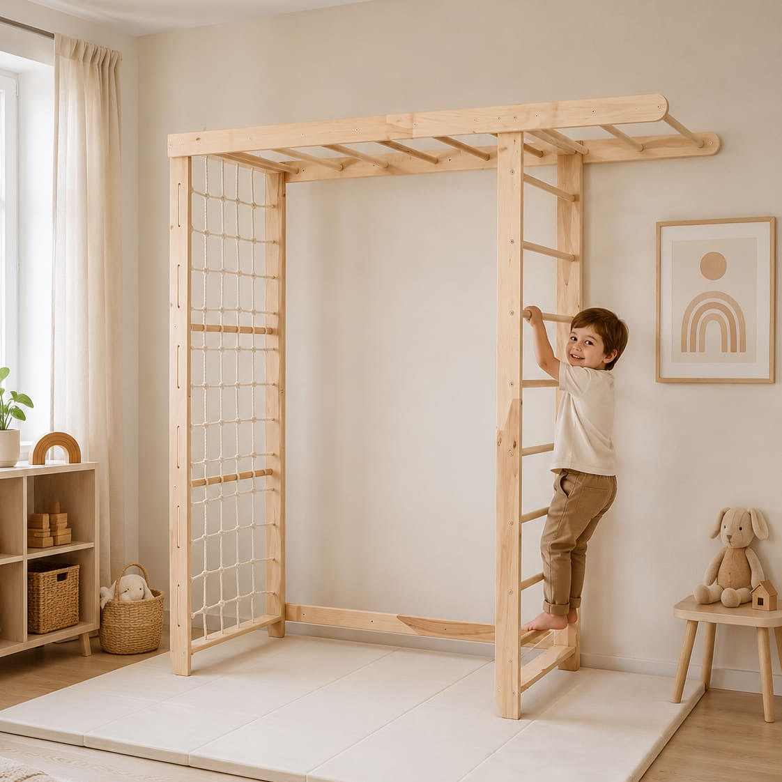 Kinderzimmer Turnwand