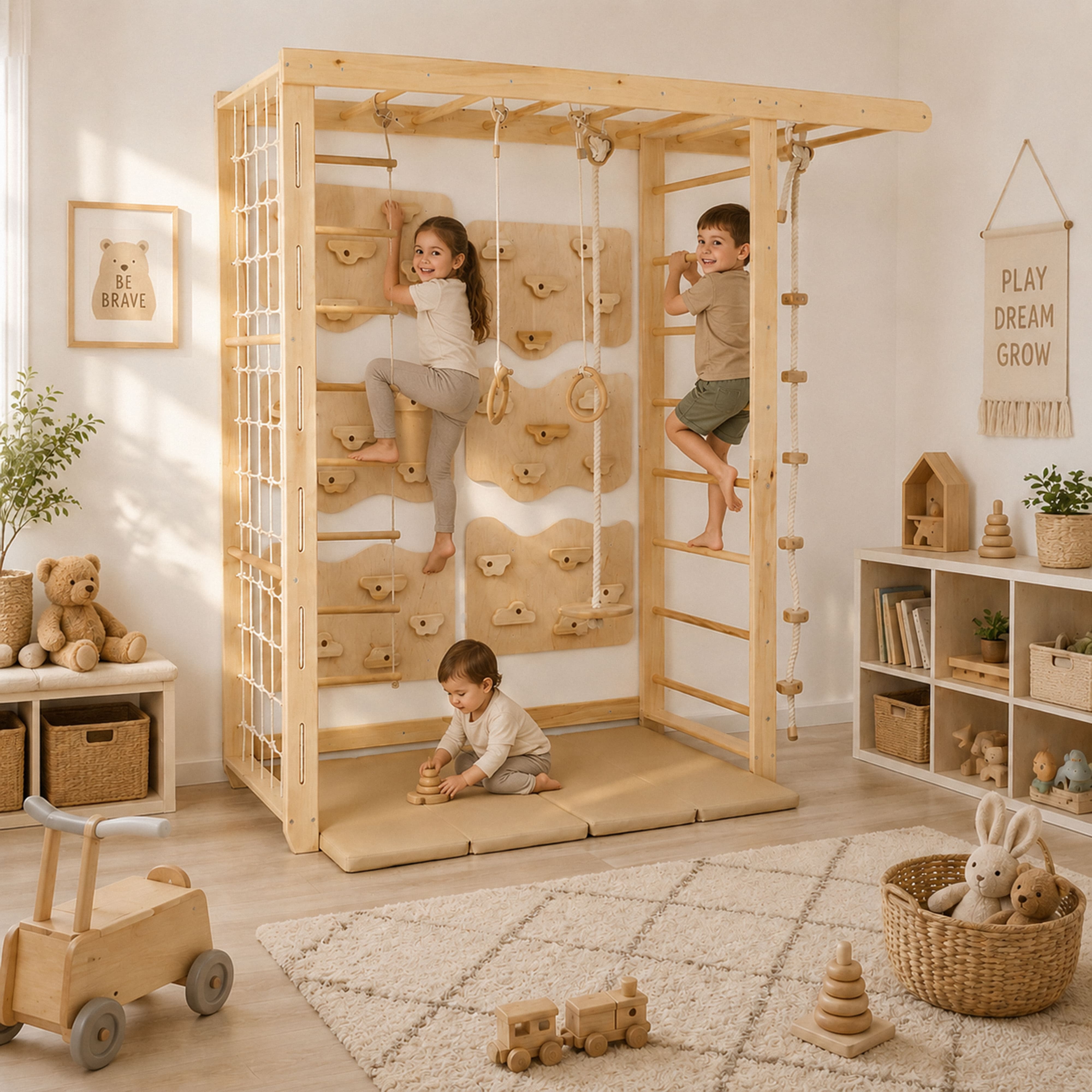 Kinderzimmer Sportgeräte