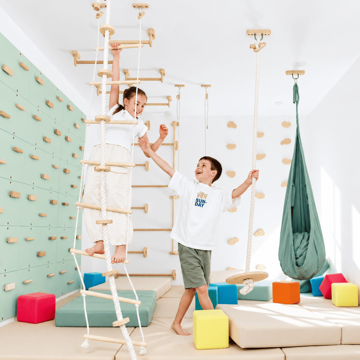 Indoor Spielplatz zu Hause