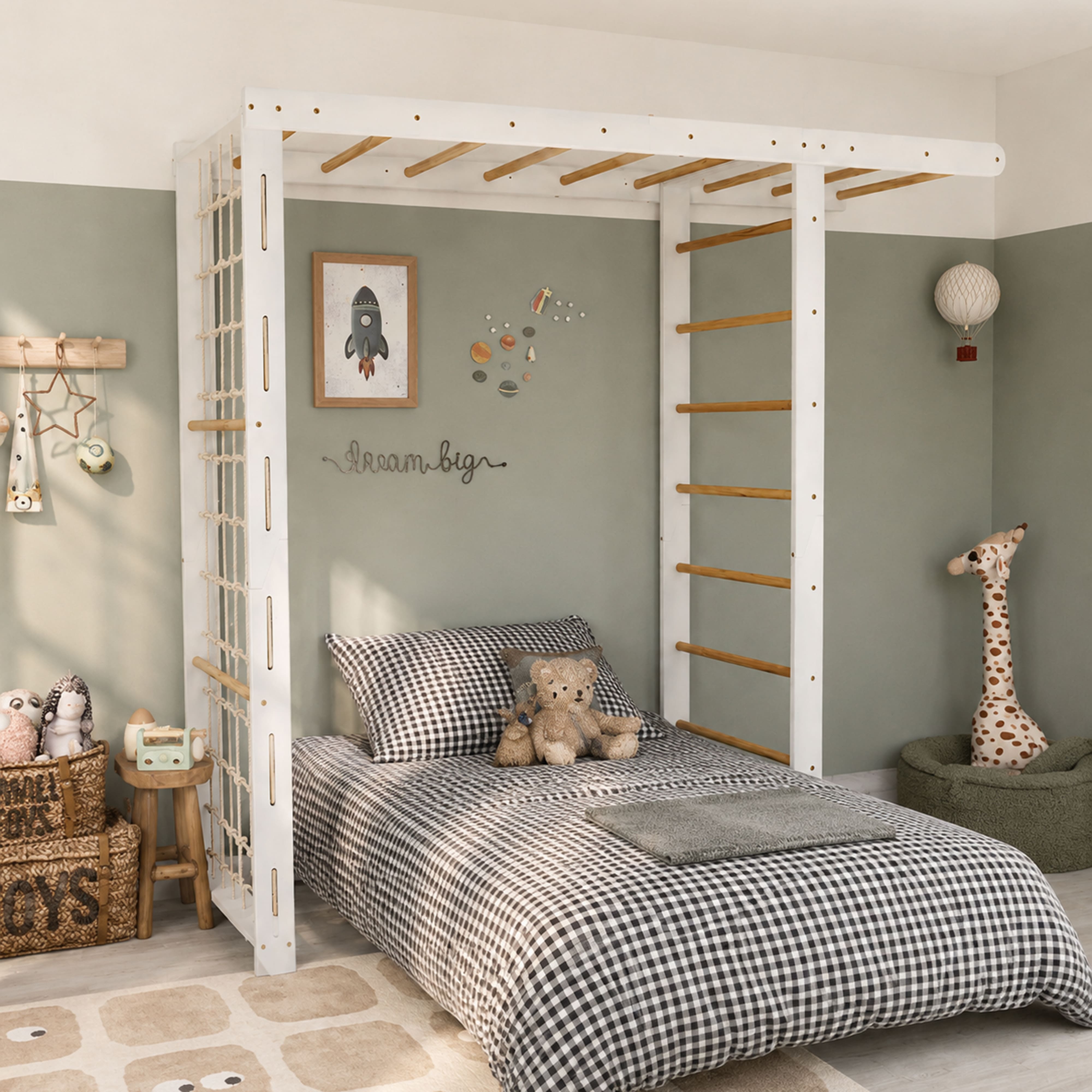 Kinderzimmer Turnwand