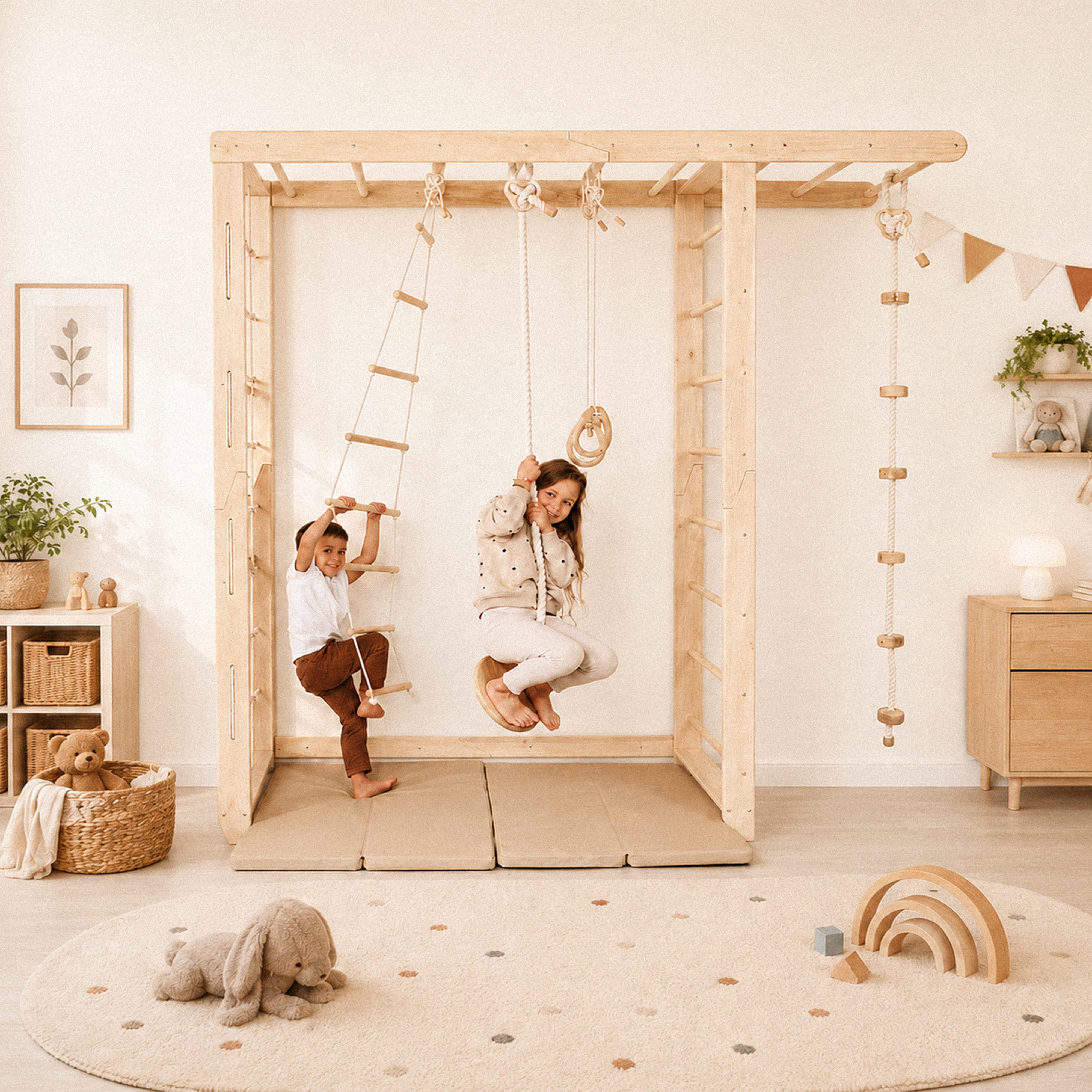 Kinderzimmer Turnwand