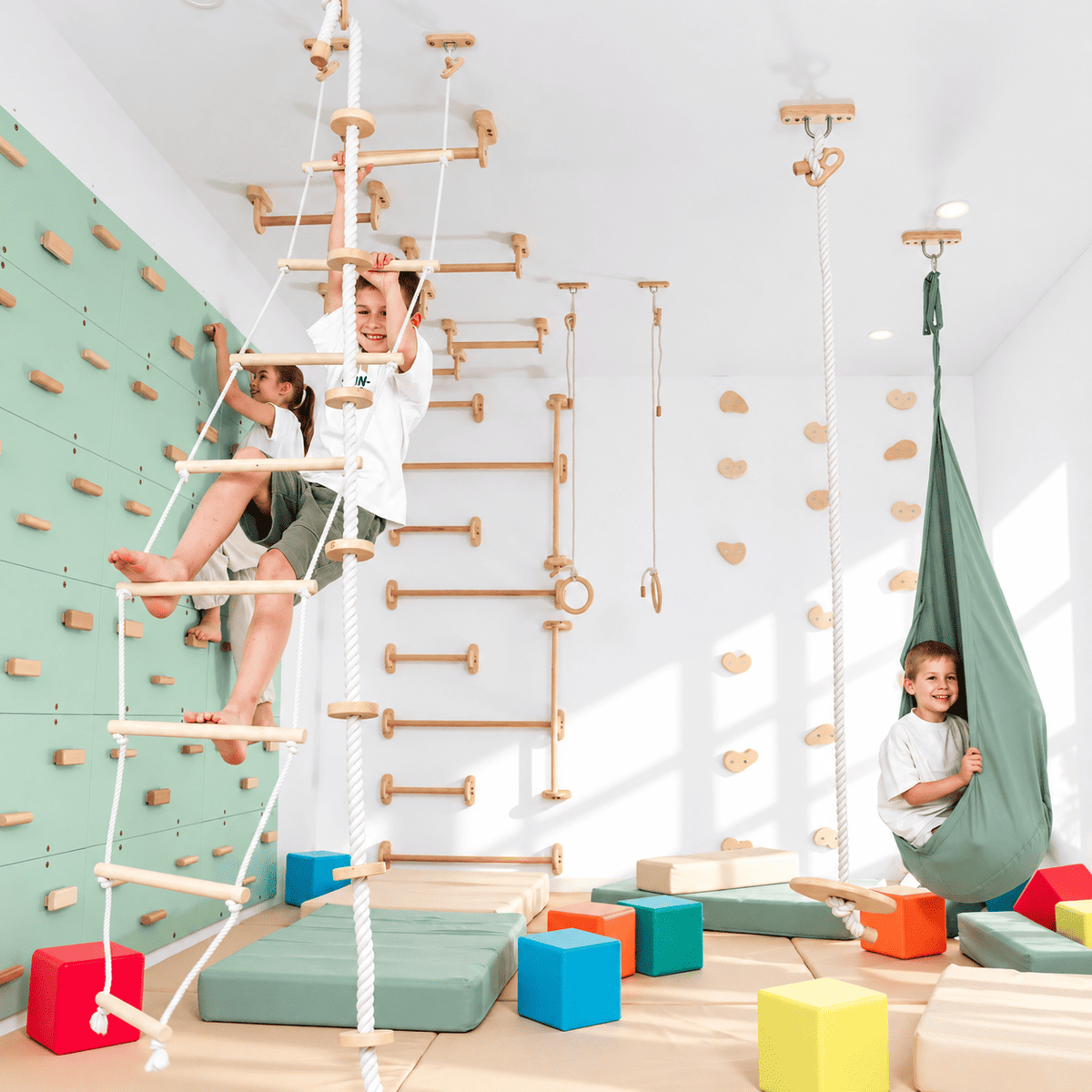 Indoor Spielplatz zu Hause