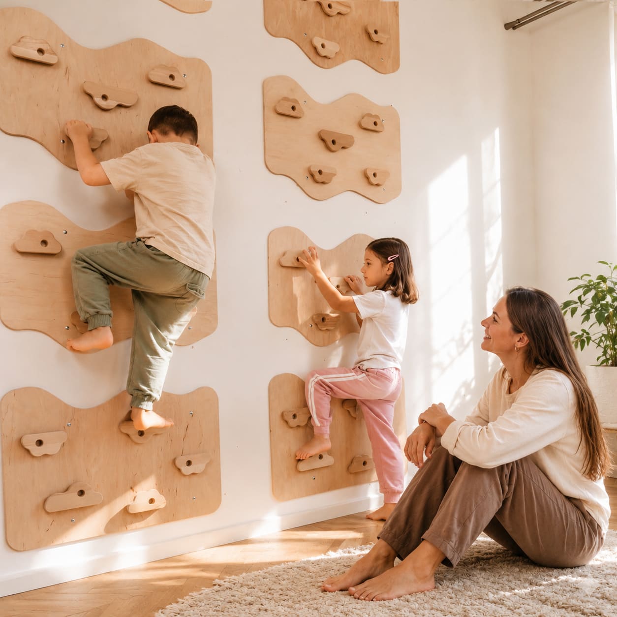 Indoor Kletterwand