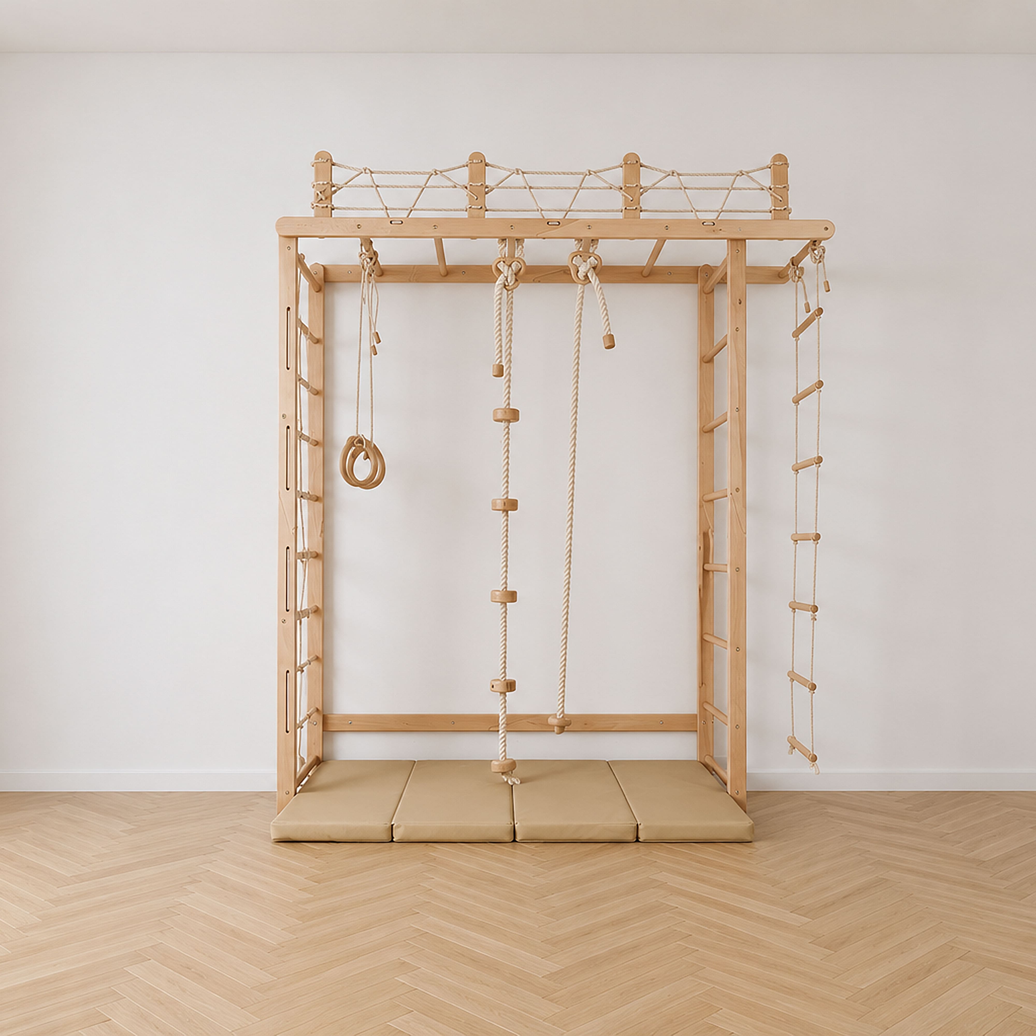 Kletterwand mit Sprossenwand