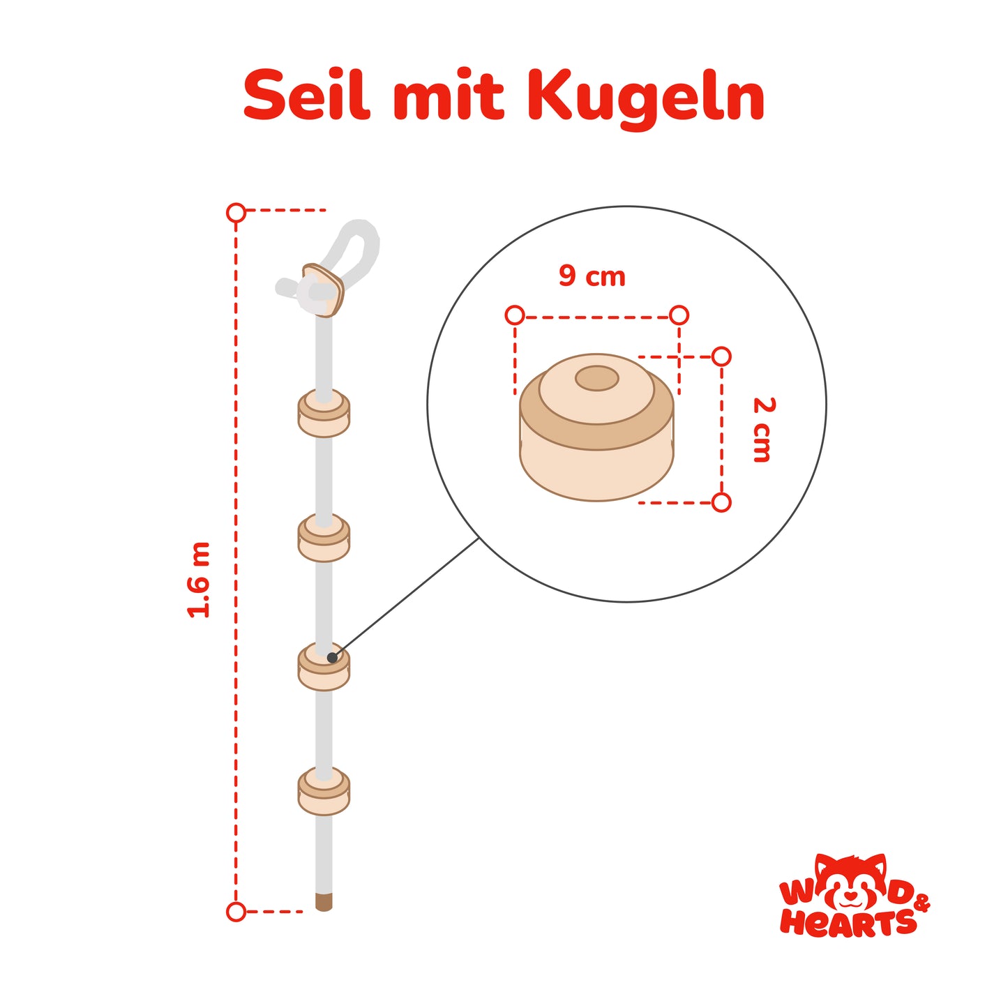 Kinder Klettertau