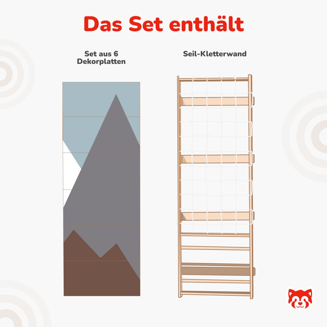 Kinder Kletternetz “Gebirge”