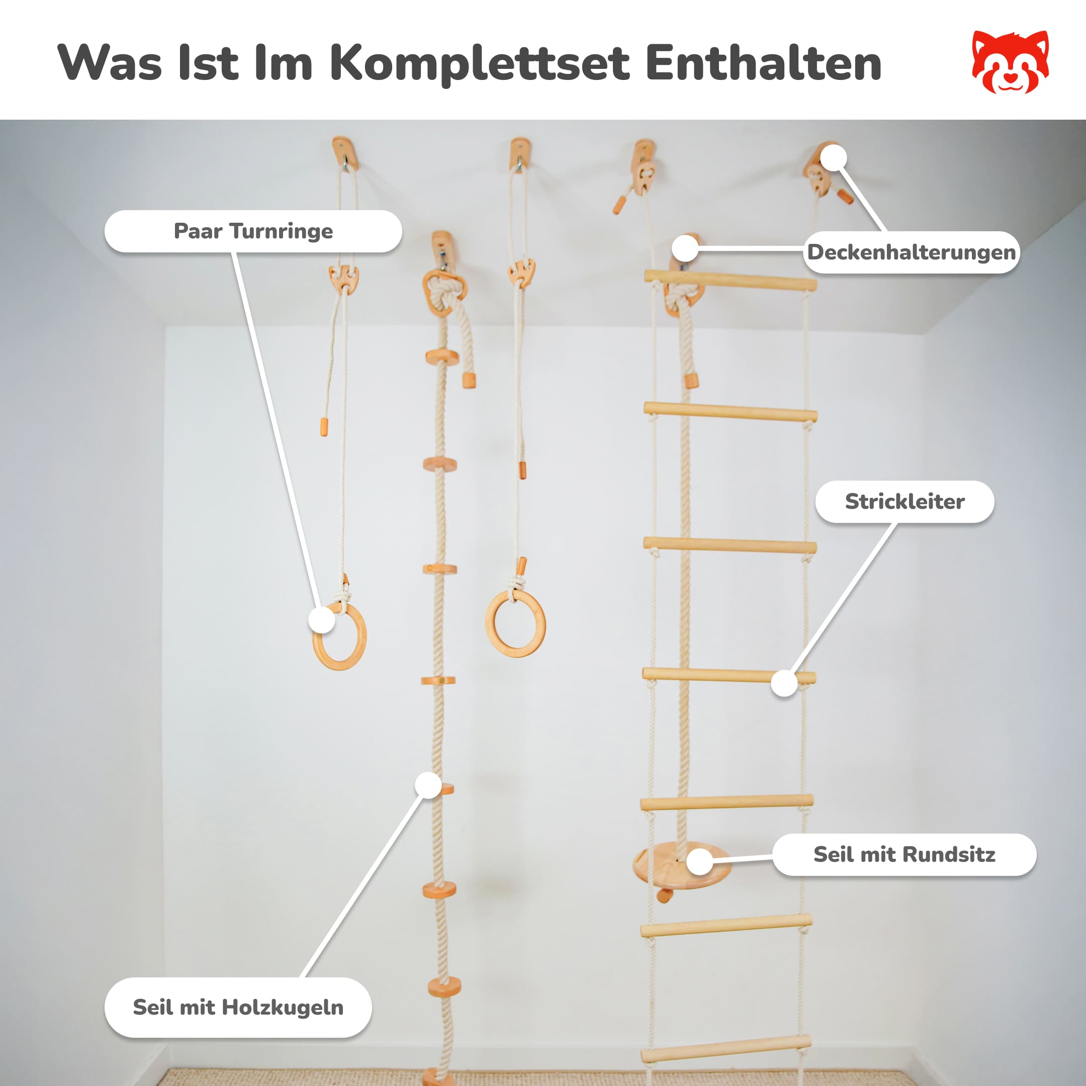 Turn-Schaukel Set