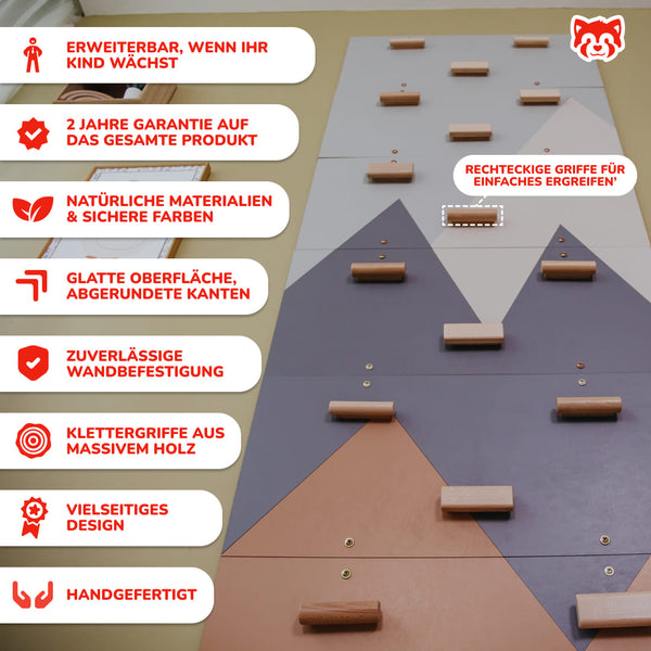 Kletterwand für Kinder “Gebirge”