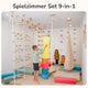 All-in-One Indoor Spielplatz für Kinder mit Textil-Set