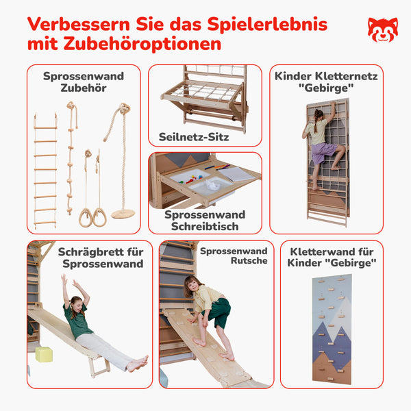 Kinder Sprossenwand “Gebirge”