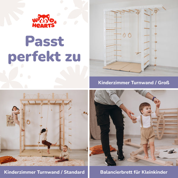 Kinderzimmer Kletterwand