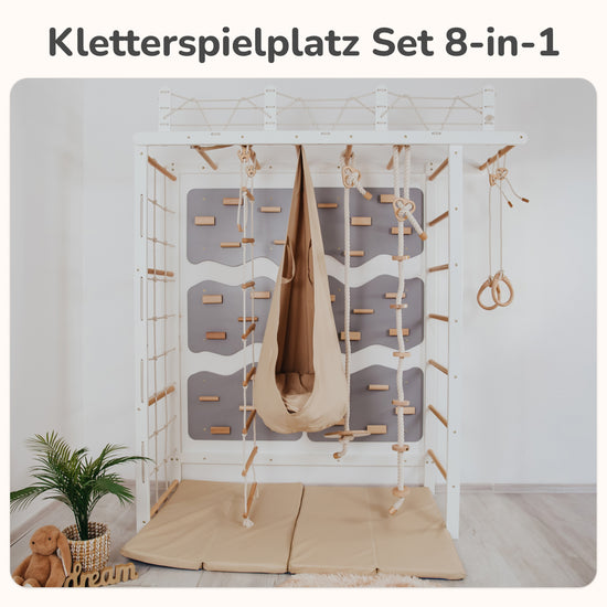 Indoor Kletterspielplatz für Kinder – Komplettes Set