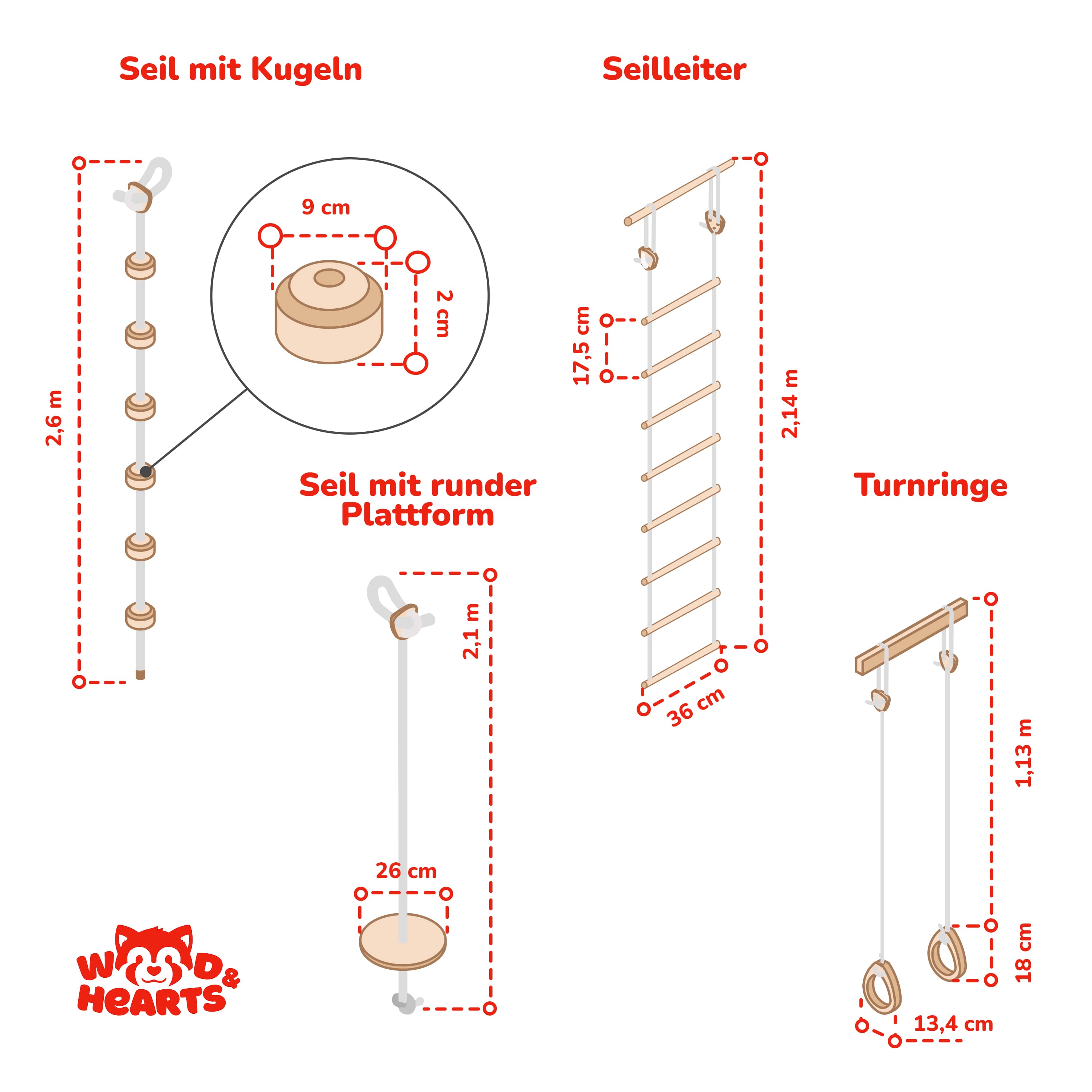 Großer Indoor Spielplatz für Kinder – Komplettes Spielset