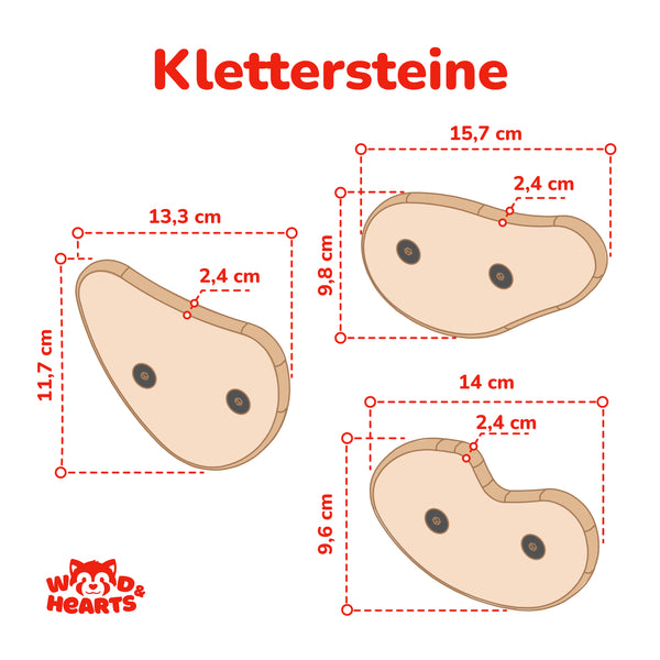 Klettergriffe für Kinder