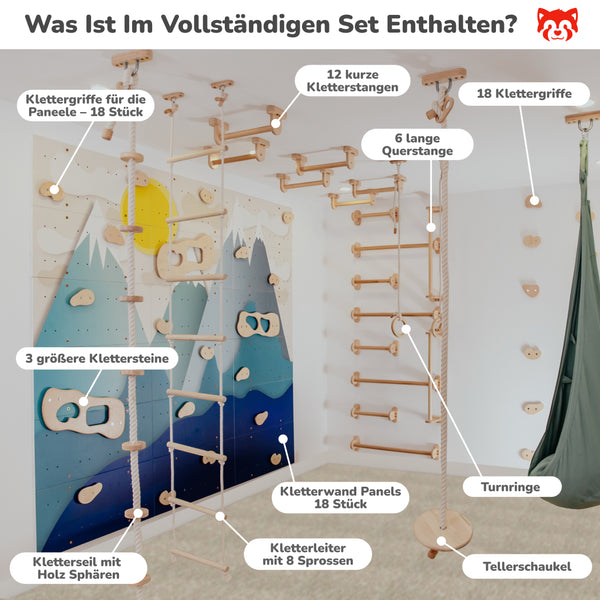 Klettern Kinderzimmer Set