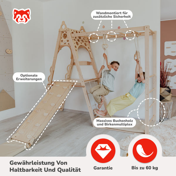 Kinderzimmer Kletterturm