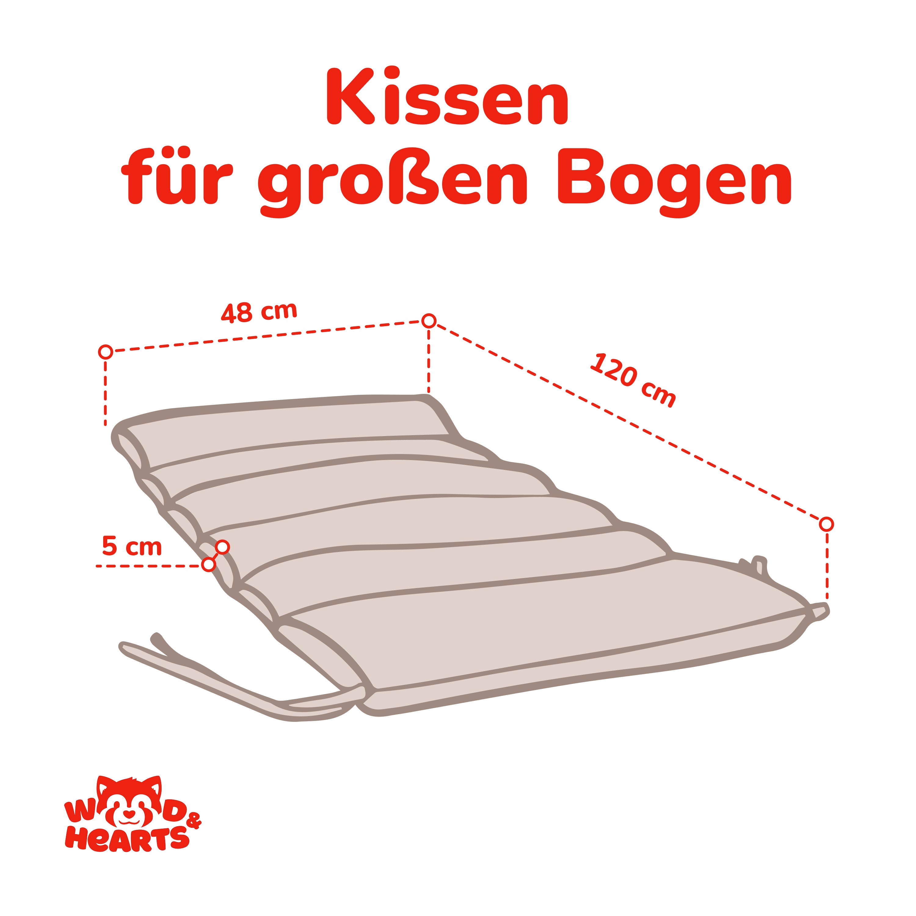 Kletterbogen Kissen