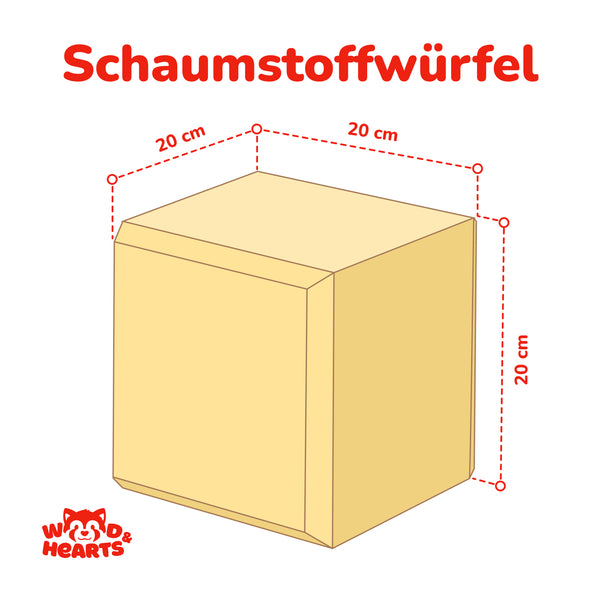 Schaumstoffwürfel für Kinder