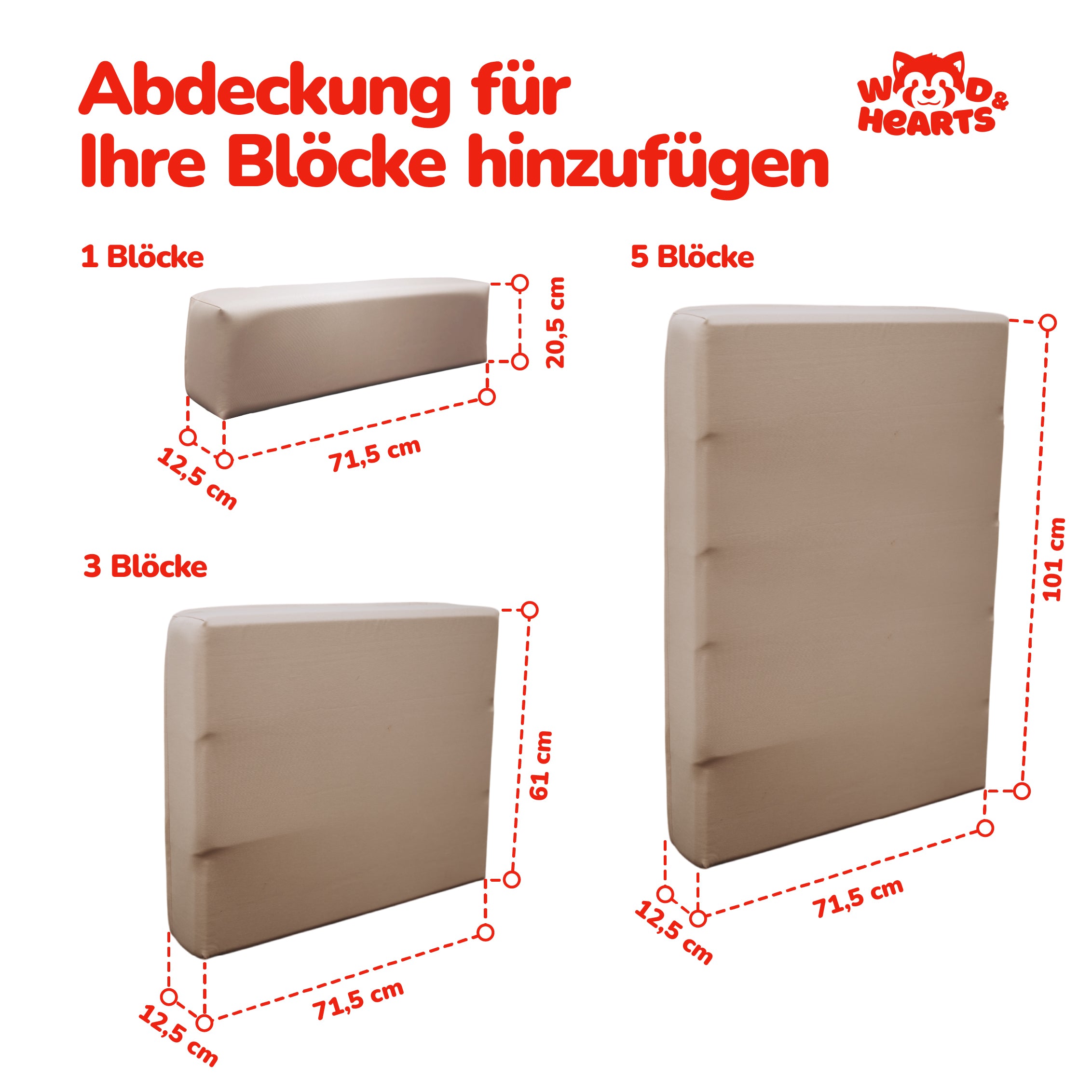 9-in-1 Indoor Spielplatz Set mit Kletterwand & Textil-Set