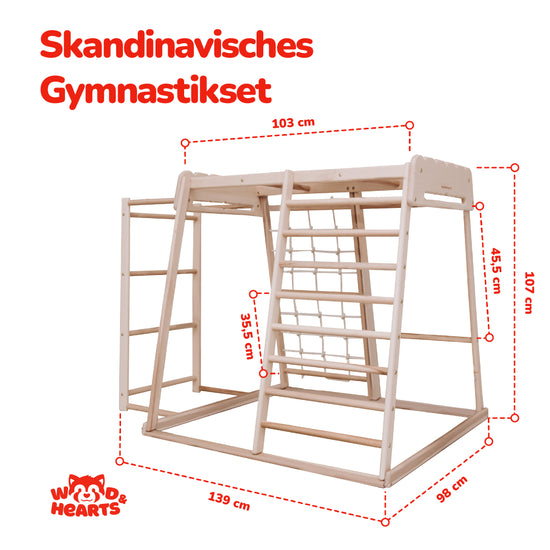 Kleinkind Klettergerüst