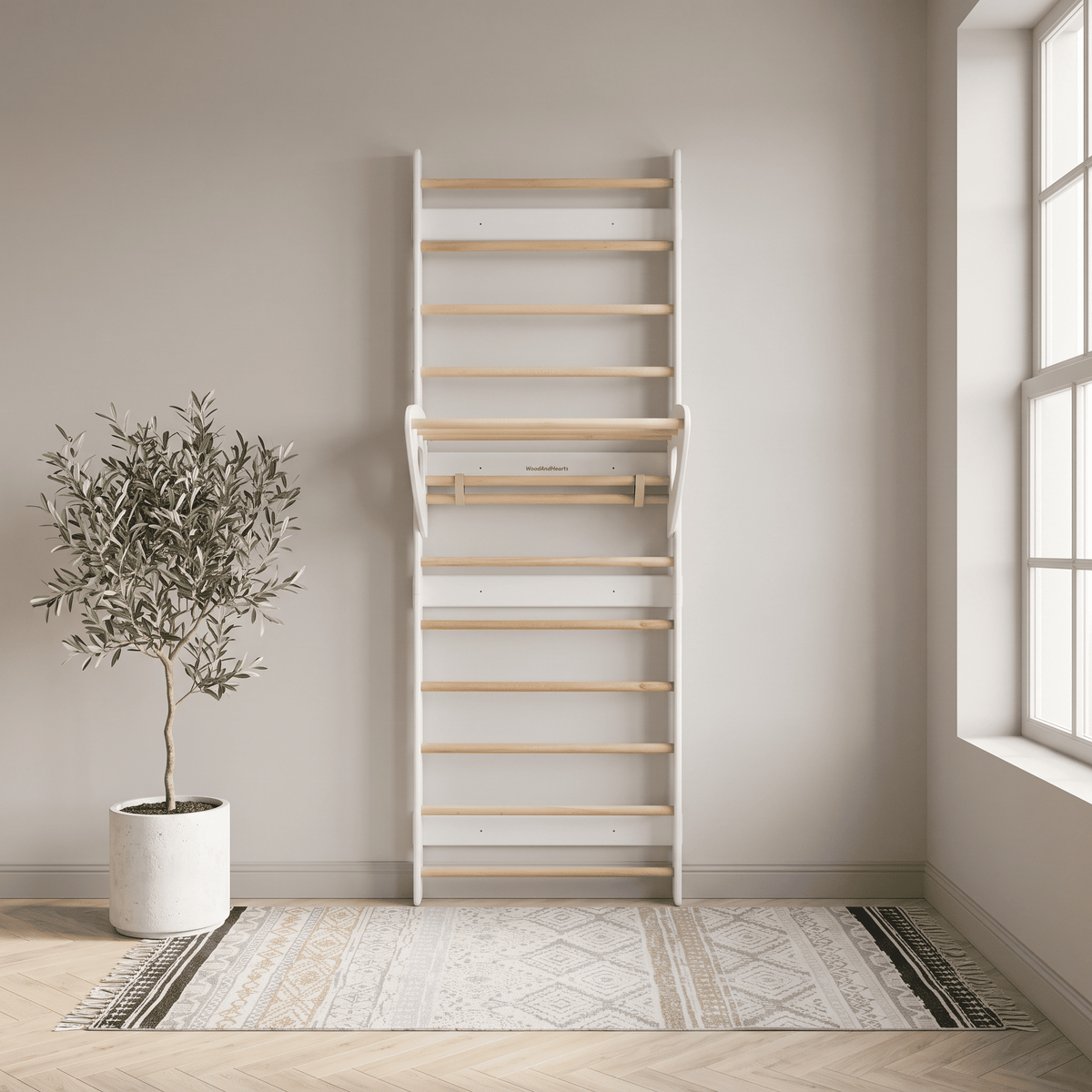 Sprossenwand für Zuhause