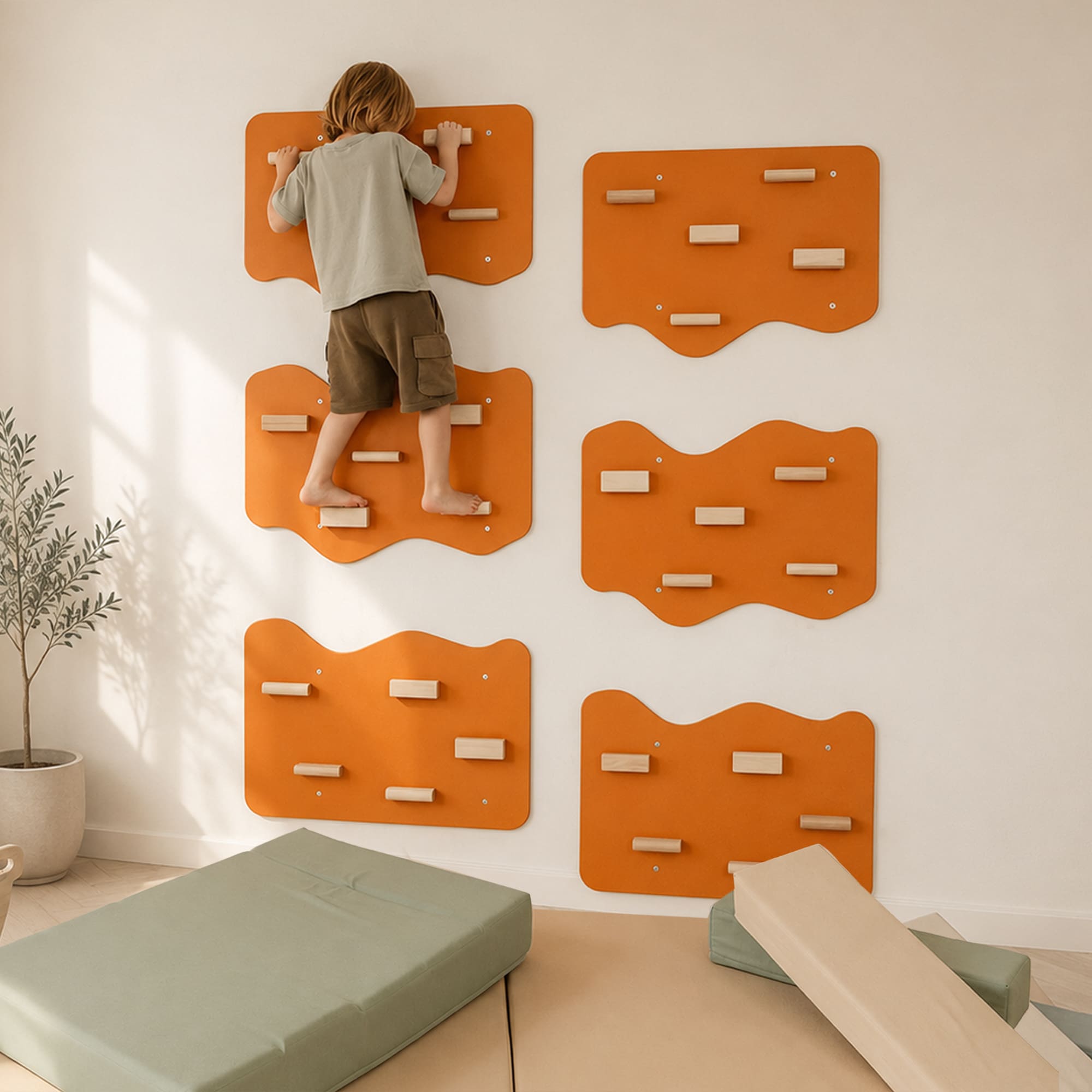 Kleinkinder Kletterwand