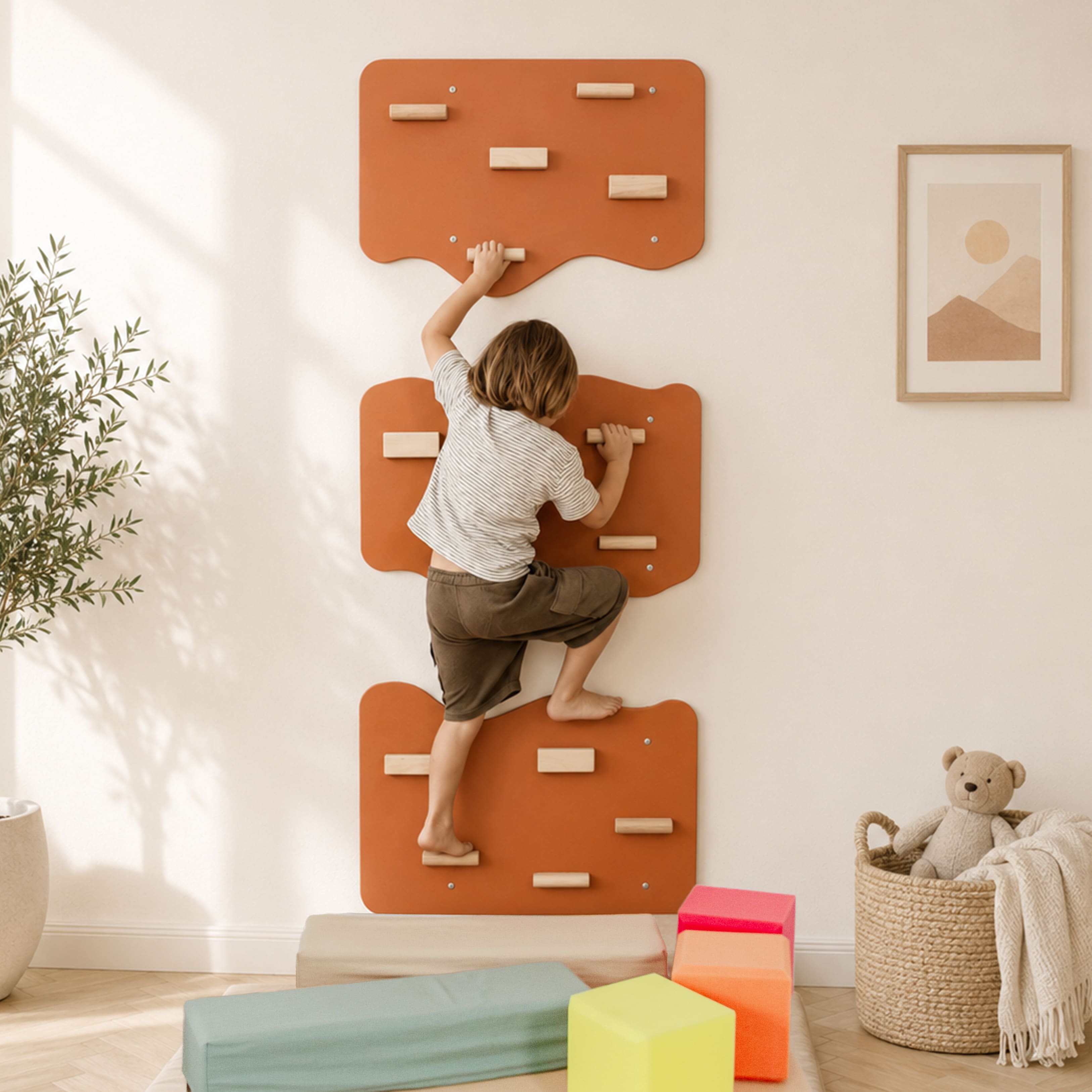 Kleinkinder Kletterwand