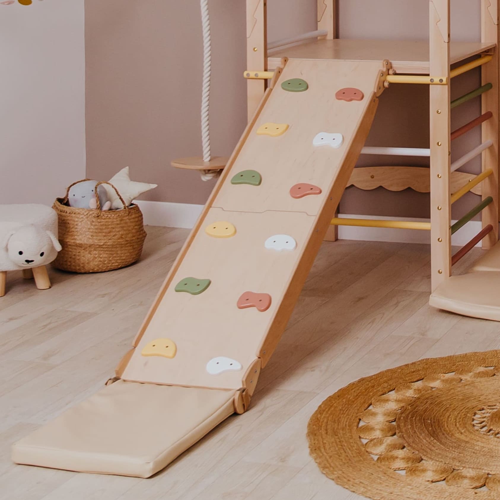 Kinder Kletterrampe