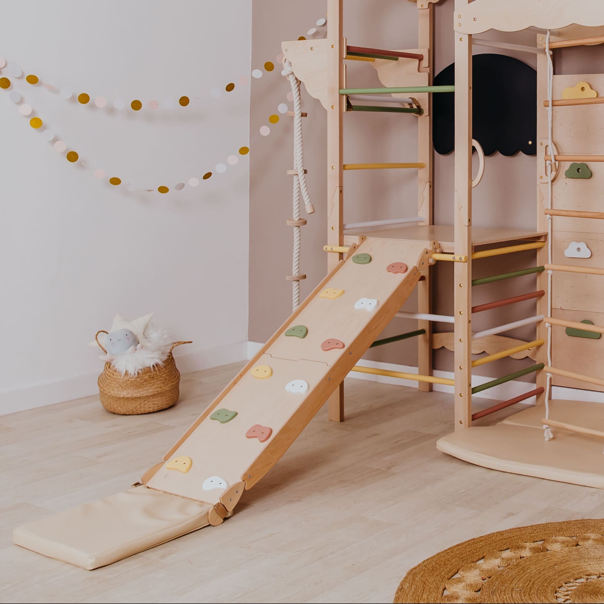 Kinder Kletterrampe
