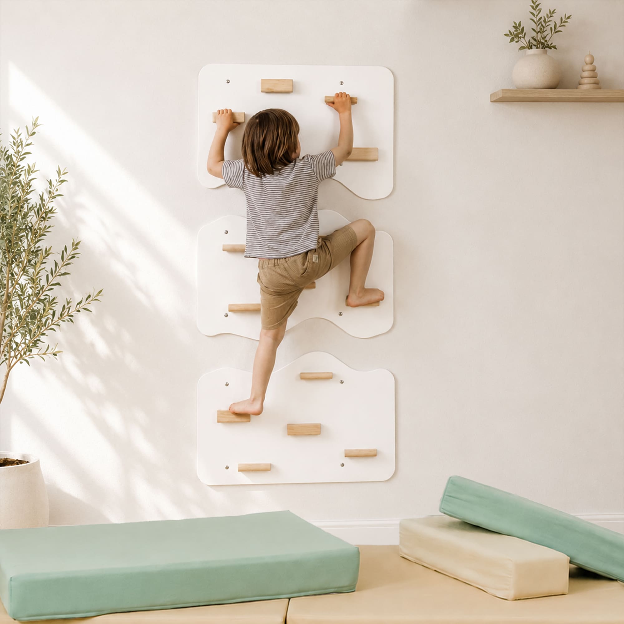 Kleinkinder Kletterwand