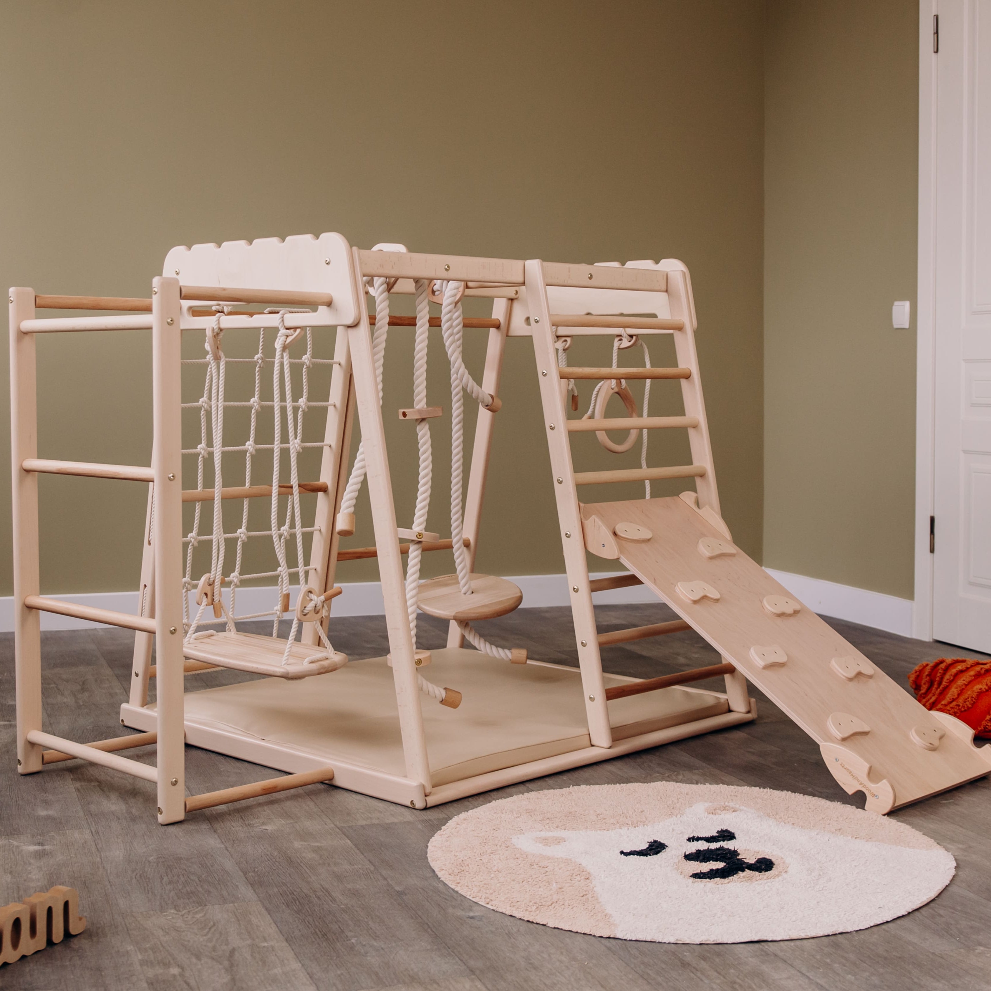 7-in-1 Indoor Spielplatz für Kleinkinder – Komplettset