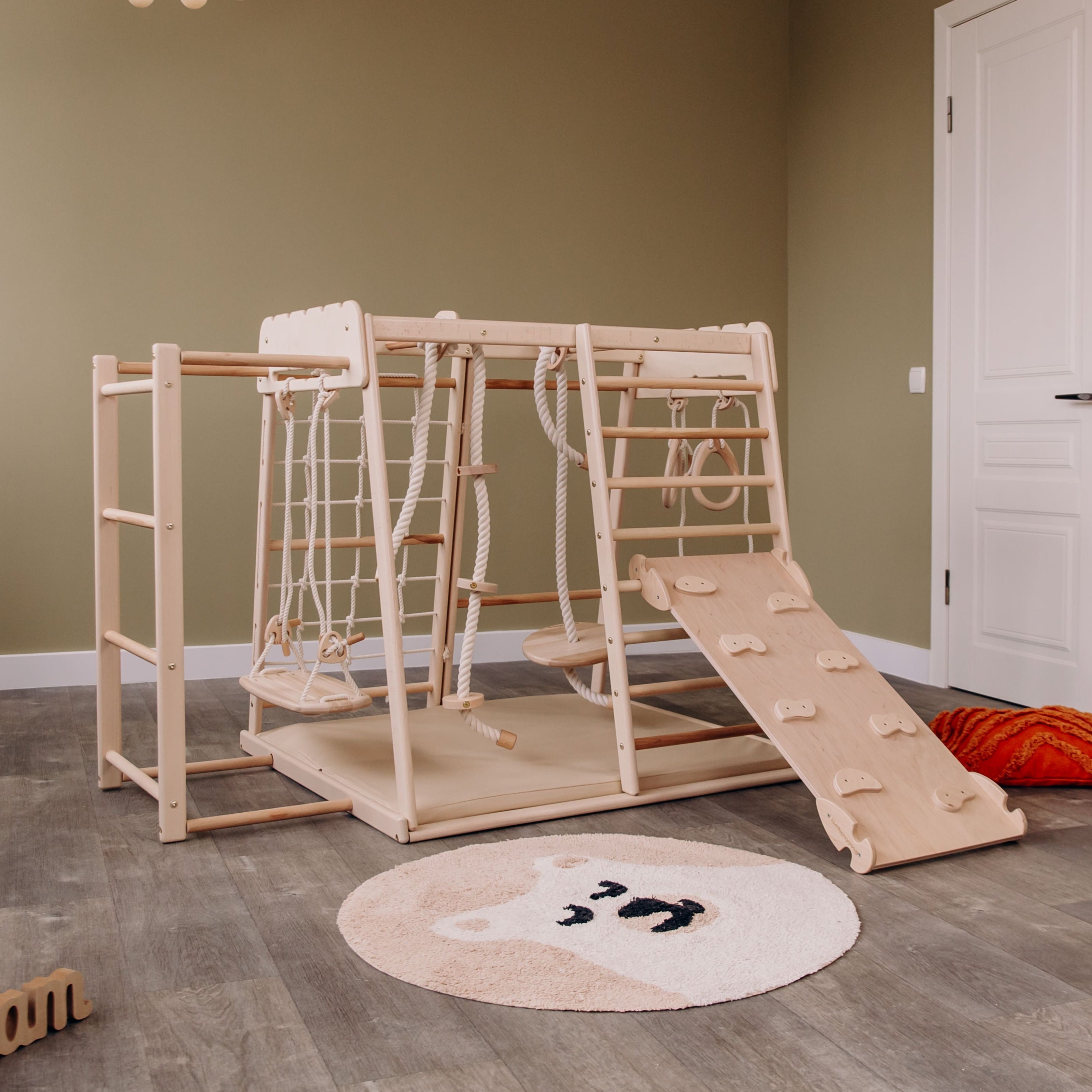 7-in-1 Indoor Spielplatz für Kleinkinder – Komplettset