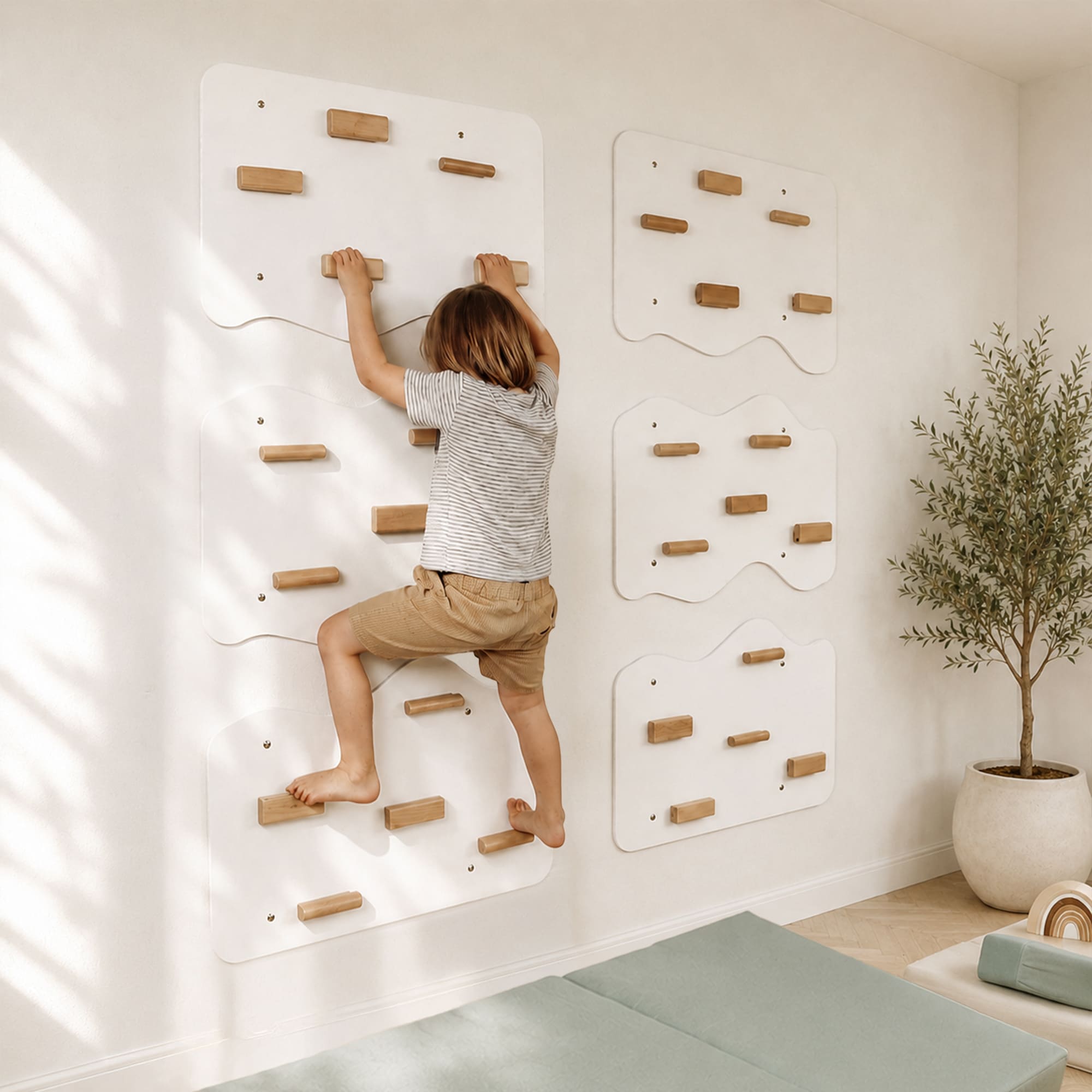 Kleinkinder Kletterwand