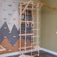 7-in-1 Sprossenwand Set für Kinder mit Zubehör