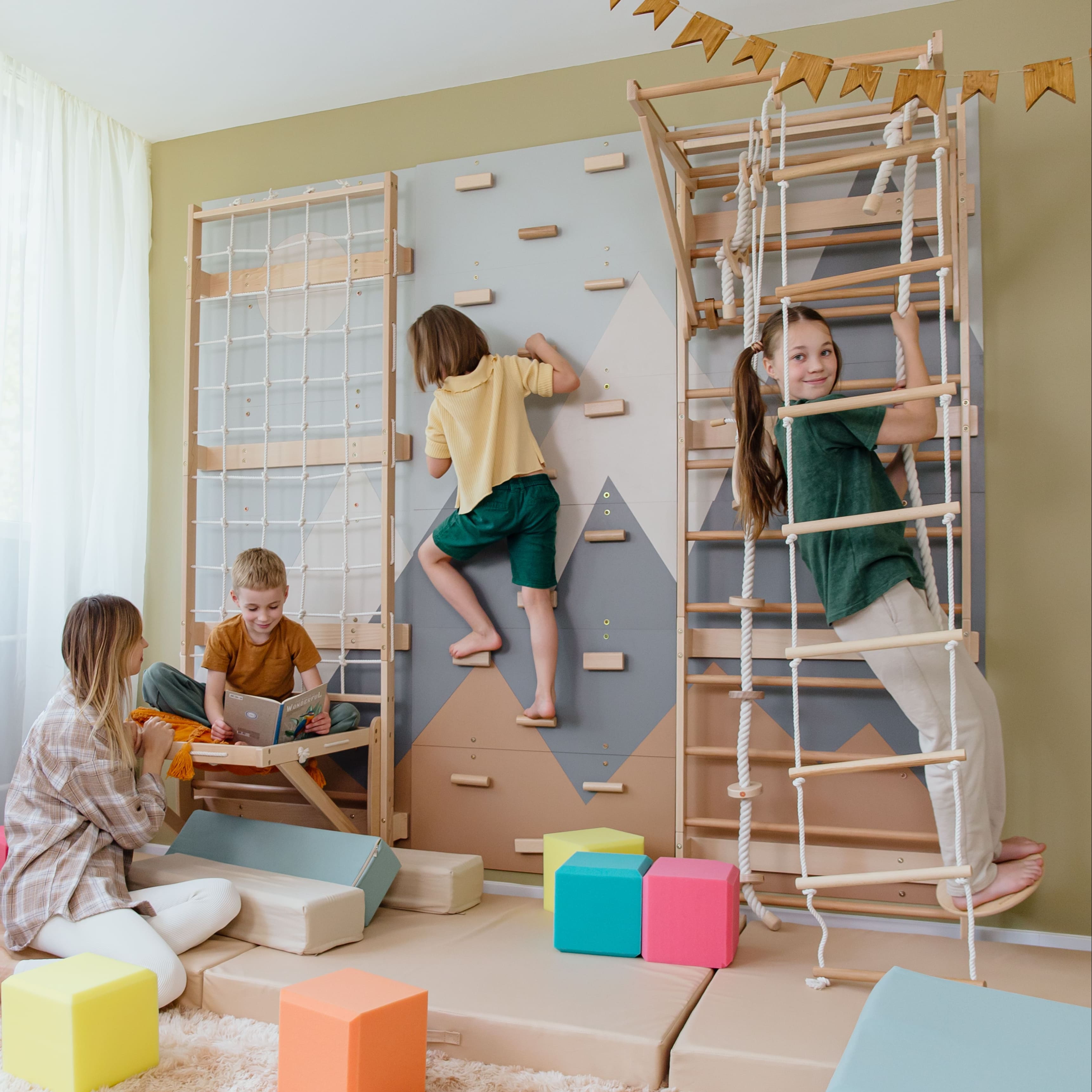 Schwedische Wand Set