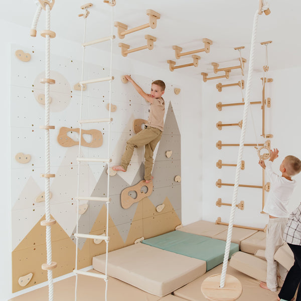 Kletterwand Indoor Kinderzimmer