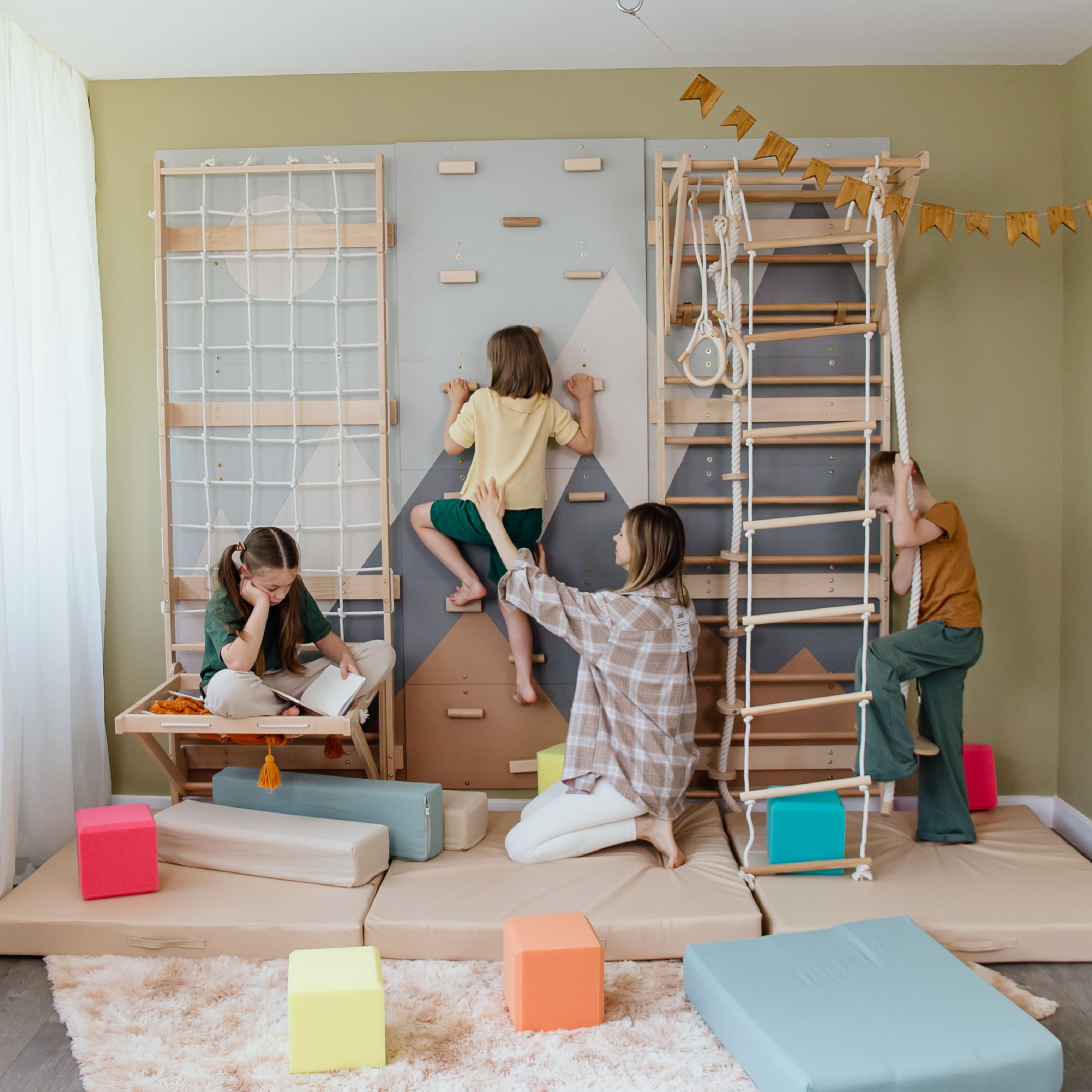 Schwedische Wand Set