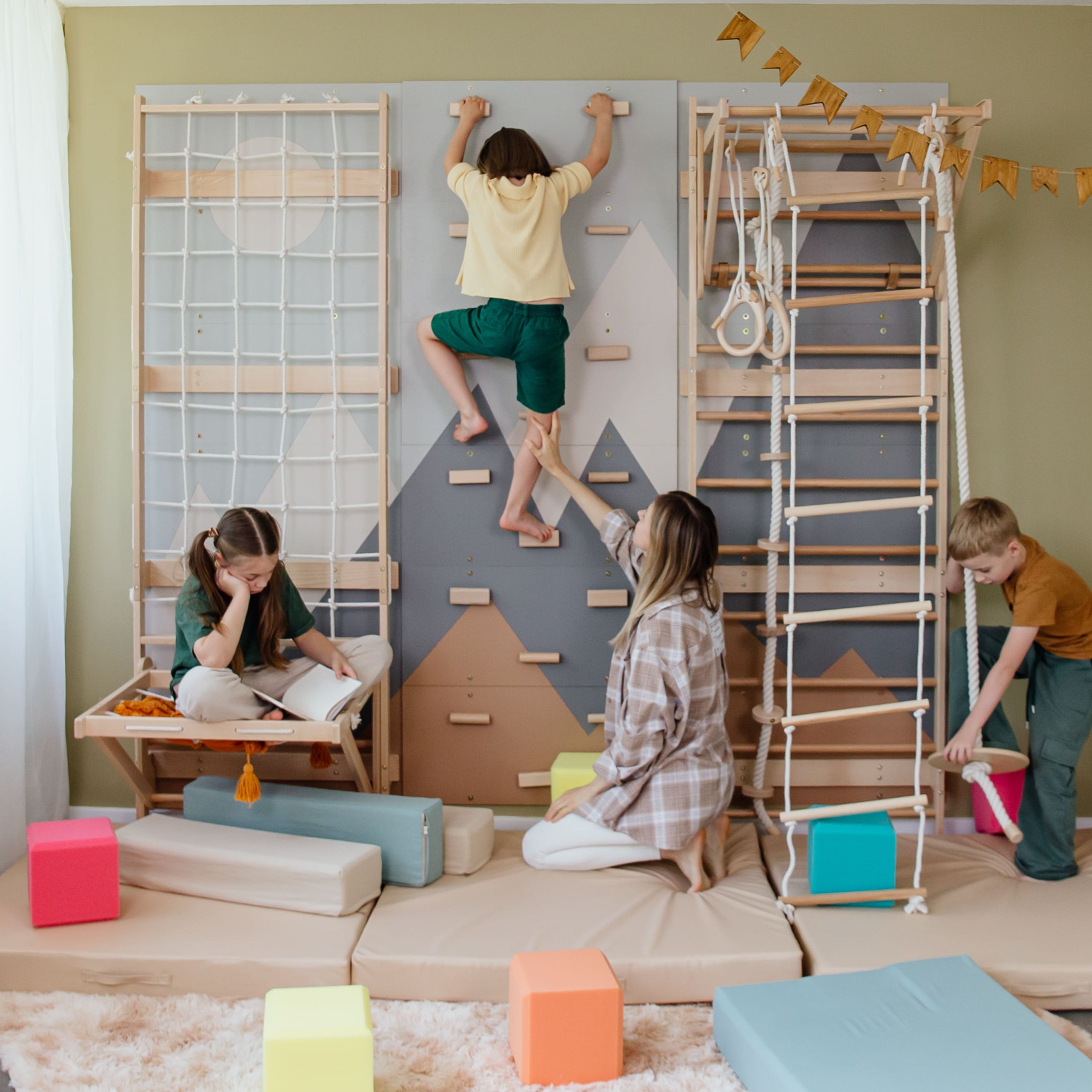Schwedische Wand Set
