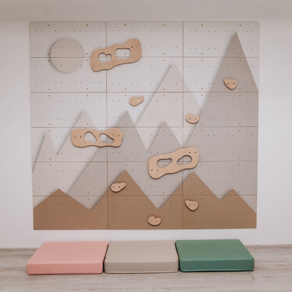Kinderzimmer Kletterwand