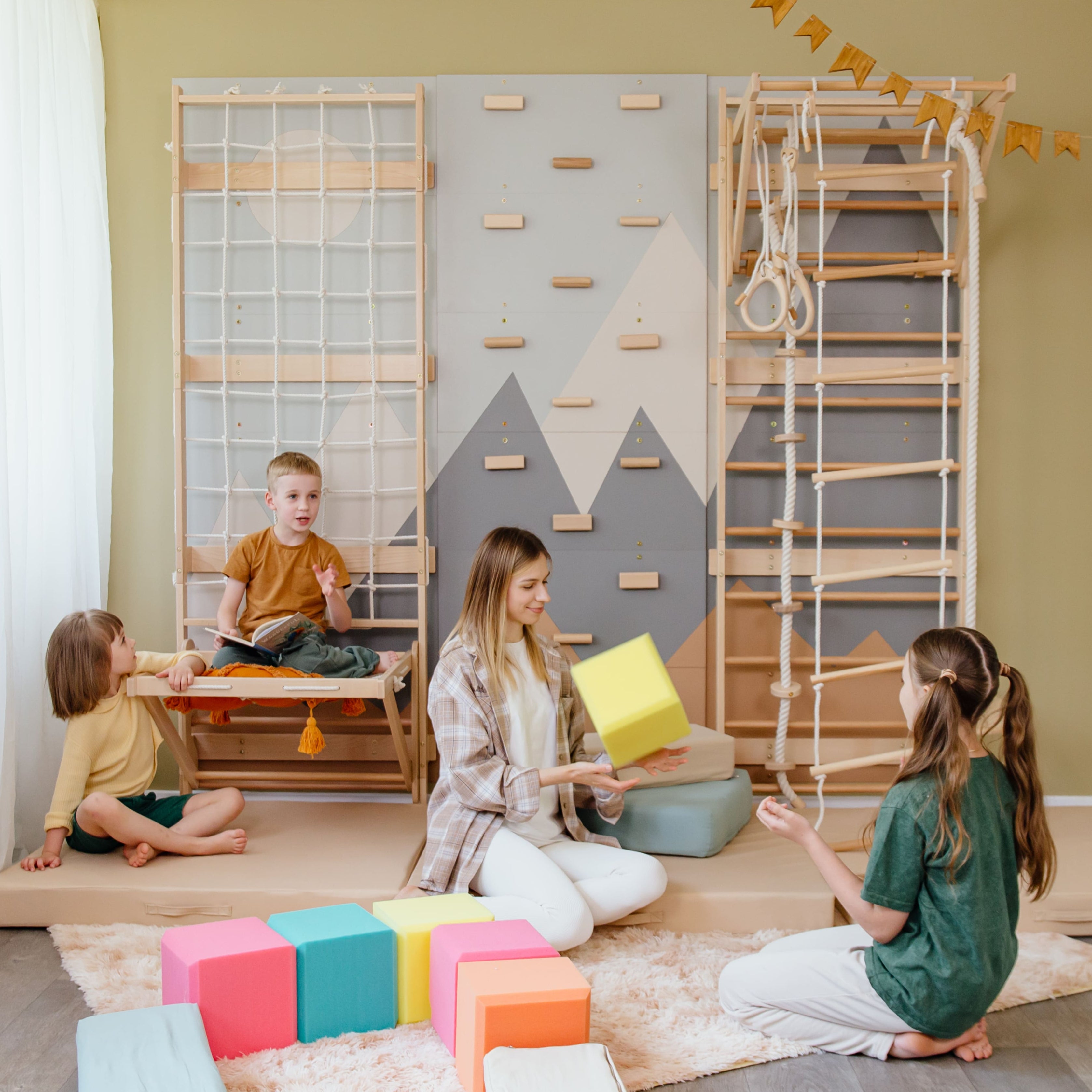 Schwedische Wand Set