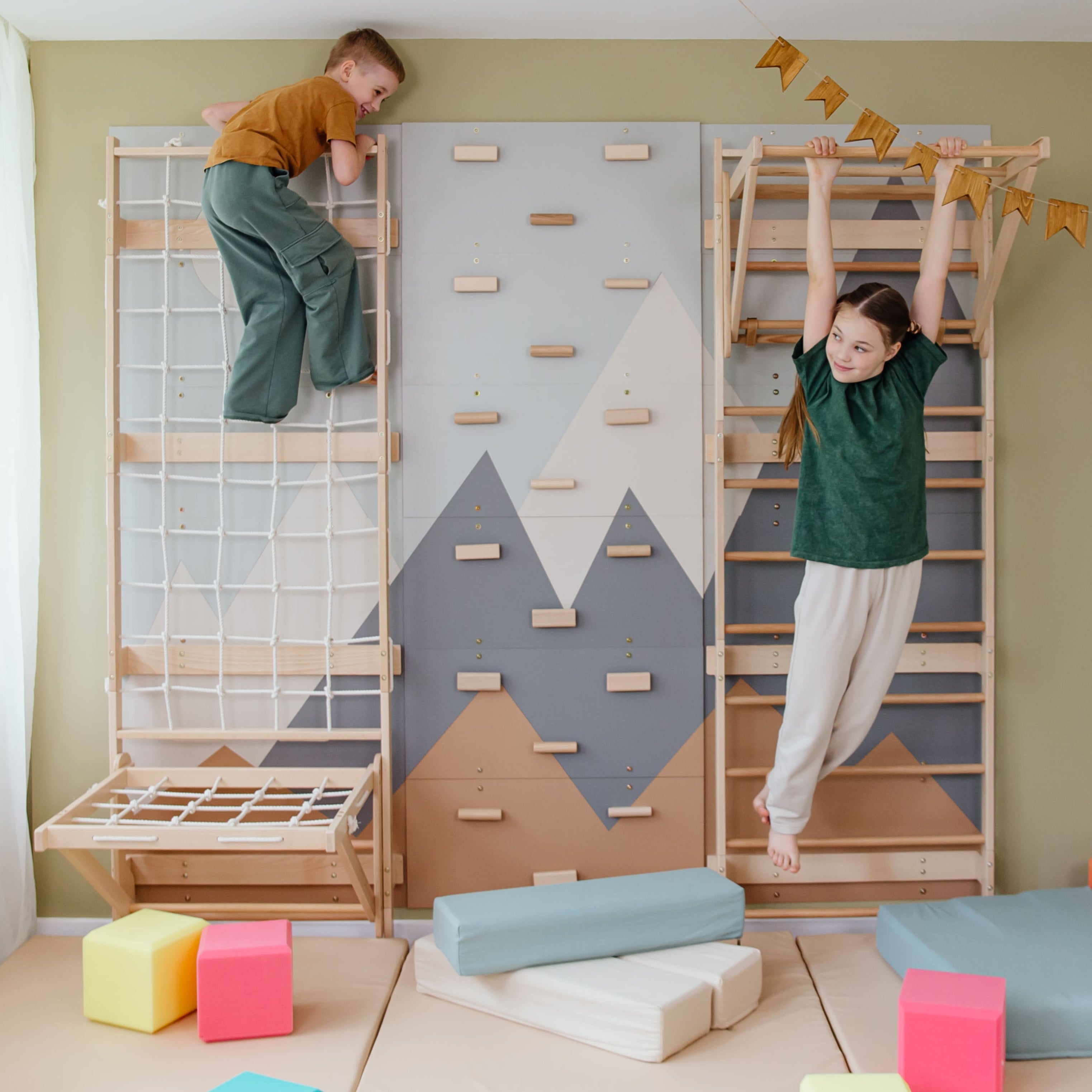 Schwedische Wand Set