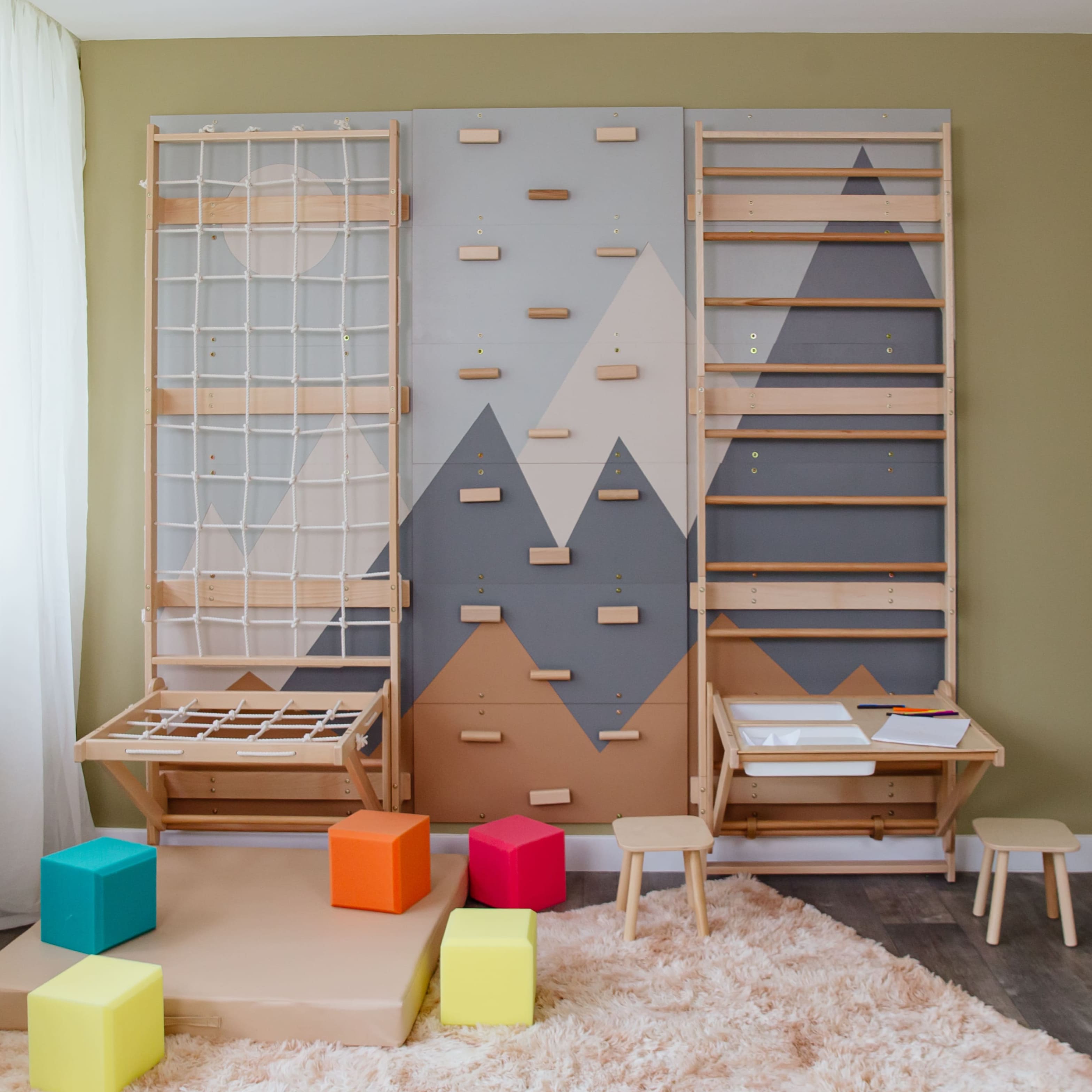Schwedische Wand Set