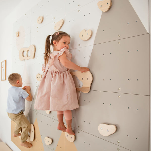 Kinderzimmer Kletterwand