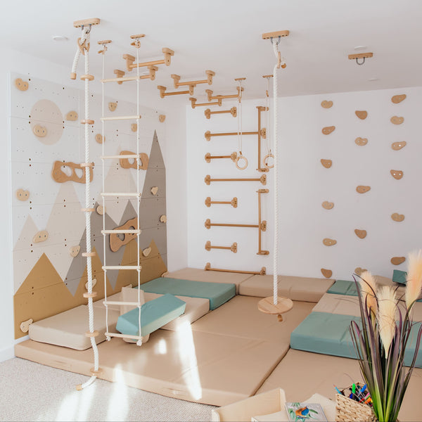 Kletterwand Indoor Kinderzimmer