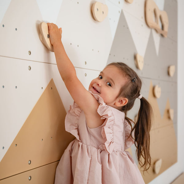 Kinderzimmer Kletterwand