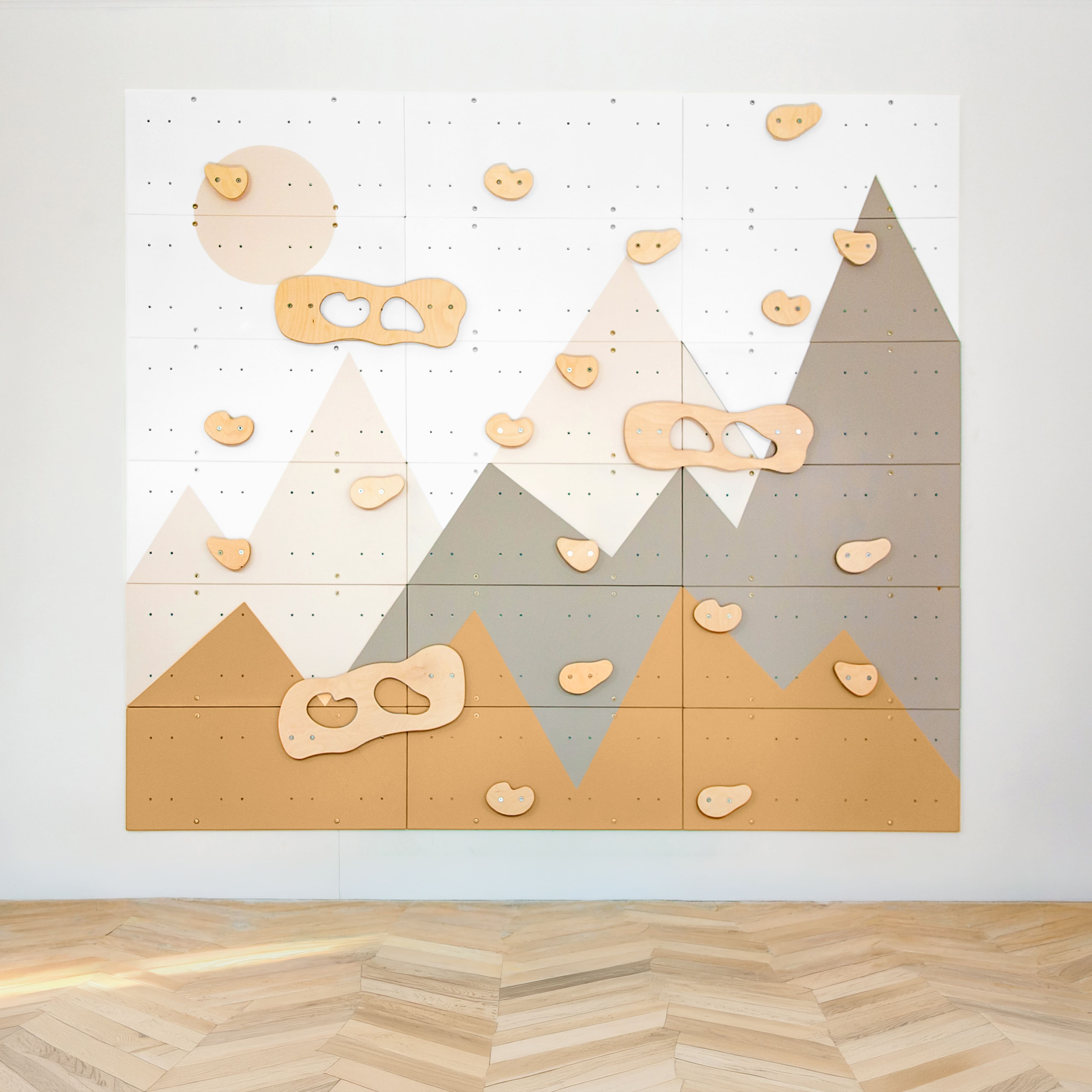Kinderzimmer Kletterwand