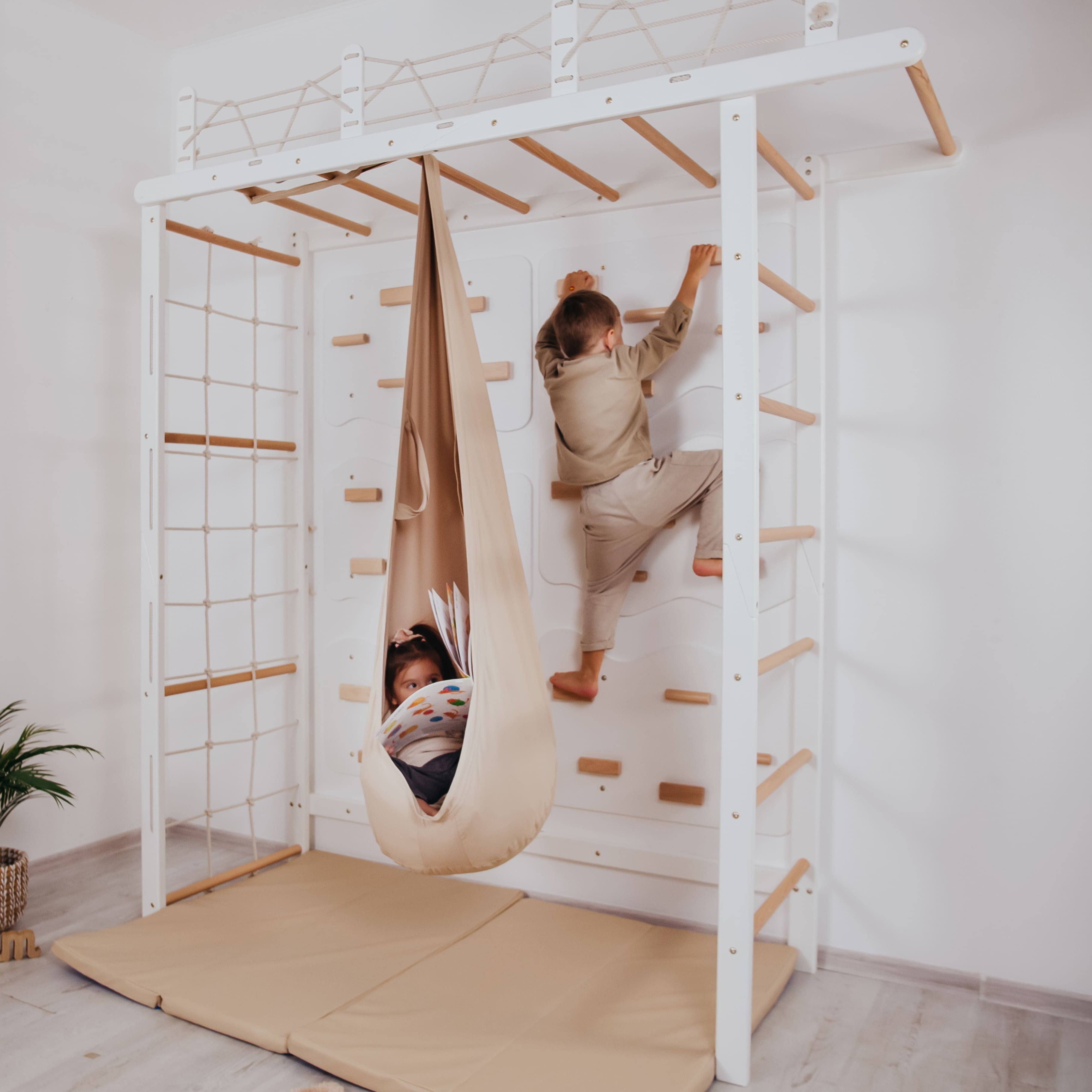 Indoor Kletterspielplatz für Kinder – Komplettes Set